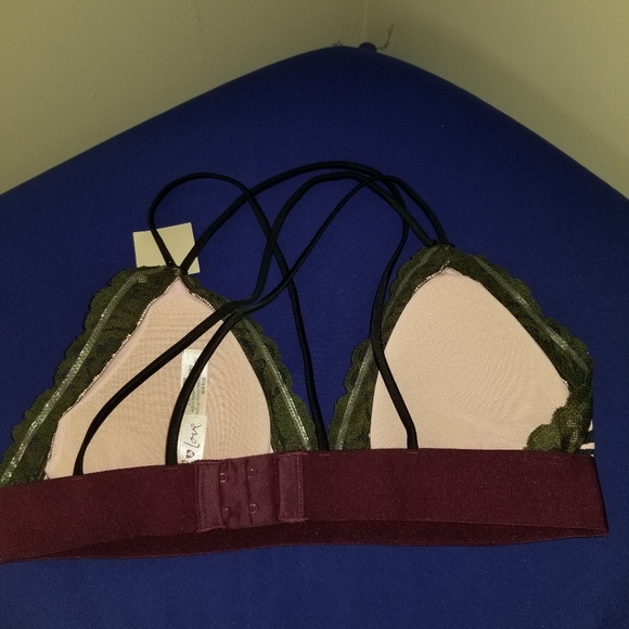 NWT Laurel & Love Zebra Print Bra - Picture 2 of 2